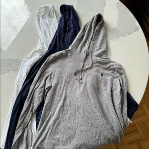 3 Ralph Lauren men’s hoodies